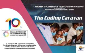 Read more about the article The Coding Caravan: Ghana Chamber of Telecoms Collaborates with IIPGH to promote Coding in Schools and Communities