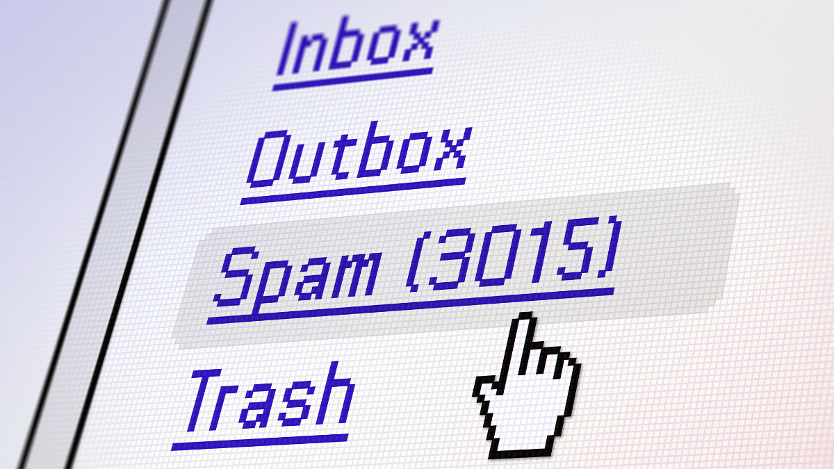 What causes email marketing messages to go to the spam folder?