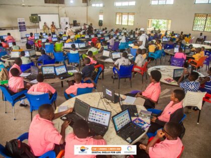 Digital Skills for Life: IIPGH Empowers Basic School Students in Agona West Municipal through The Coding Caravan