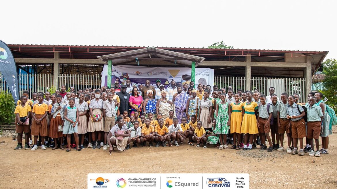 Breaking Barriers: Coding, Leadership, and Inclusion for All - The Coding Caravan 2024 in South Tongu District